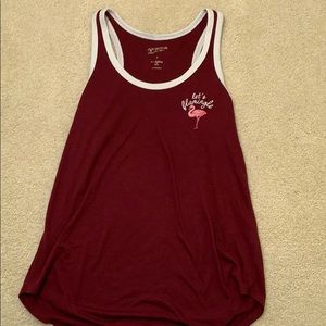 Maroon Tank Top